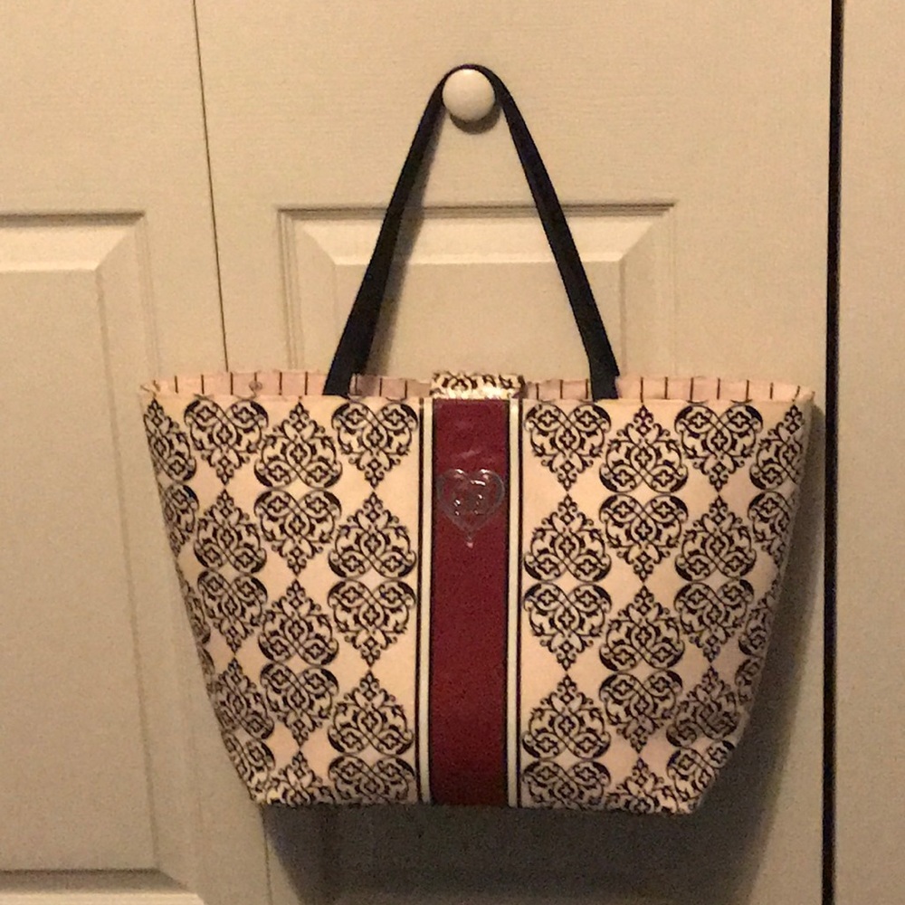 Brighton Pink, Red and Black Patterned Tote - Picture 2 of 9